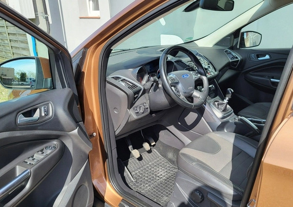 Ford Kuga cena 49900 przebieg: 175263, rok produkcji 2014 z Łaziska Górne małe 781